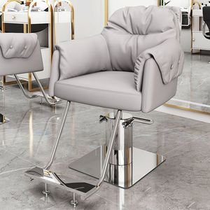 Sillón de Barbería Elevable y Giratorio Profesional para Salón de Belleza y Peluquería, Ideal para Permanentes y Tintes - Product Image 1