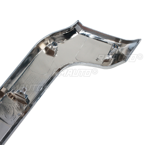 สำหรับมิตซูบิชิ ปาเจโร มอนเตโร V93 V97 V98 2015-2017 ชุดแต่งขอบกันชนหน้าโครเมียม ฝาครอบตกแต่ง - Product Image 6