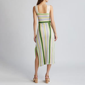 2023 Otoño e Invierno mujer mezcla de colores suéter vestido cómodo Color sólido suéter de punto mujeres - Product Image 3