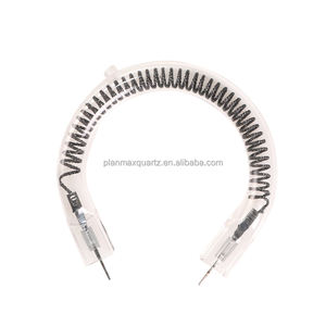 فرن حراري من الألياف تحت الحمراء البعيدة قطع غيار زجاج الكوارتز عنصر التدفئة بأنبوب - Product Image 6