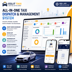Maßgeschneiderte Entwicklung eines Taxi-Managementsystems mit Fahrer- und Fahrgast-App, die GPS-Positionierung und White-Label-<span class=keywords><strong>Software</strong></span> unterstützen - Product Image 1