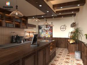 Muebles Comerciales de Diseño en Madera, Estantes para Cafetería y Vino, Kiosco con Estantes para Interiores de Cafés y Vitrinas - Product Image 6
