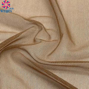 Sản phẩm dệt may thoáng khí <span class=keywords><strong>nylon</strong></span> spandex vải đàn hồi da thân thiện với Lõi hút Net Sheer điện lưới vải áo ngực đồ lót - Product Image 2