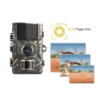Cámara de Vigilancia de Fauna Silvestre con Detección de Movimiento, Visión Nocturna Infrarroja HD 1080p de 13MP, Impermeable y con Camuflaje, 128G, ¡Oferta Viral!