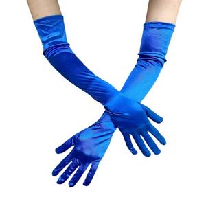 Gants longs en satin élégants pour femmes, idéaux pour les mariages, les bals de promo et le quotidien, parfaits pour toutes les saisons, longueur coude – Nouvelle collection en promotion - Product Image 6