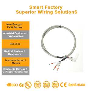 Wegwerp <span class=keywords><strong>ECG</strong></span>-afleidingsdraad voor eenmalig gebruik Elektrodebedrading Nylon voor computer, motorfiets, draagbare monitor, fysiotherapie - Product Image 3
