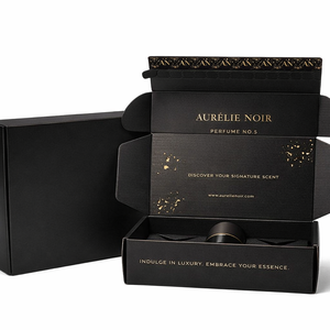 Boîte d'expédition à bande adhésive en carton ondulé B pour parfums, cosmétiques et soins de la peau, emballage personnalisé OEM pour marques en ligne - Product Image 4