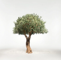 Pas cher Artificielle Olive Plante Verte Bonsaï Arbre Grand Paysage Arbre Intérieur Extérieur Restaurant Hôtel Centre Commercial Décor
