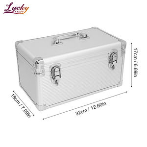 Boîte de rangement en aluminium pour diverses tablettes, pinces et accessoires, personnalisable, protection pour outils et autres articles - Product Image 5