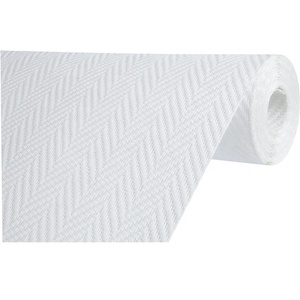 Revêtement mural blanc <span class=keywords><strong>de</strong></span> décoration <span class=keywords><strong>de</strong></span> papier peint en fibre <span class=keywords><strong>de</strong></span> <span class=keywords><strong>verre</strong></span> 3d <span class=keywords><strong>de</strong></span> luxe pour la décoration murale - Product Image 1