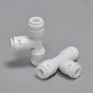 Conector en T para Purificador de Agua 702, Conexión Rápida de 2 Vías para Tubería de 14 mm de Diámetro, para Máquina de Agua Pura, Sistema de Ultrafiltración - Product Image 2