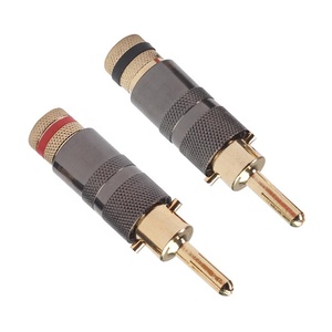 Hifi đồng mạ vàng 7mm Loa khuếch đại thiết bị đầu cuối cắm cho âm thanh & video - Product Image 4