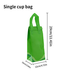 กระเป๋าเก็บความร้อนสำหรับอาหารแบบหนาพิเศษ ผลิตจากผ้าไม่ถักทอเคลือบฟอยล์อะลูมิเนียม รับผลิตตามสั่งพร้อมโลโก้และขนาดตามต้องการ - Product Image 4