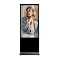 Kiosque intelligent vertical LCD de 55, 65 et 75 pouces, écran publicitaire numérique, totem, kiosque tactile sur pied