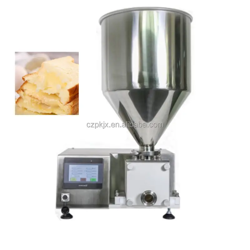 Automatic Bread Cream Filling Dosing Machine Cake Depositor Chocolate Depositing Machine