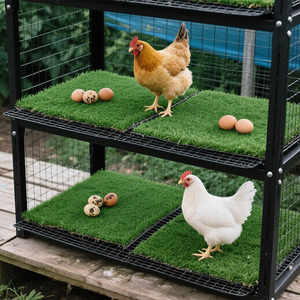 Alfombra de césped artificial Wan Chen para gallineros, de 10 cm o menos, para la construcción de nidos de gallinas y uso en exteriores. - Product Image 1
