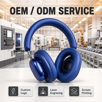 Casque audio supra-auriculaire à succès avec batterie 400 mAh, ANC, étanchéité IPX4, chipset JL, sans fil B.T.6.0 – Idéal pour DJ, sport et voyage