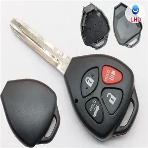 4 Nút Điều Khiển Từ Xa Car Key Shell Trường Hợp Fob Đối Với Toyota Camry 2007 2008 2009 2010 Avalon Corolla Matrix RAV4 Venza Yaris