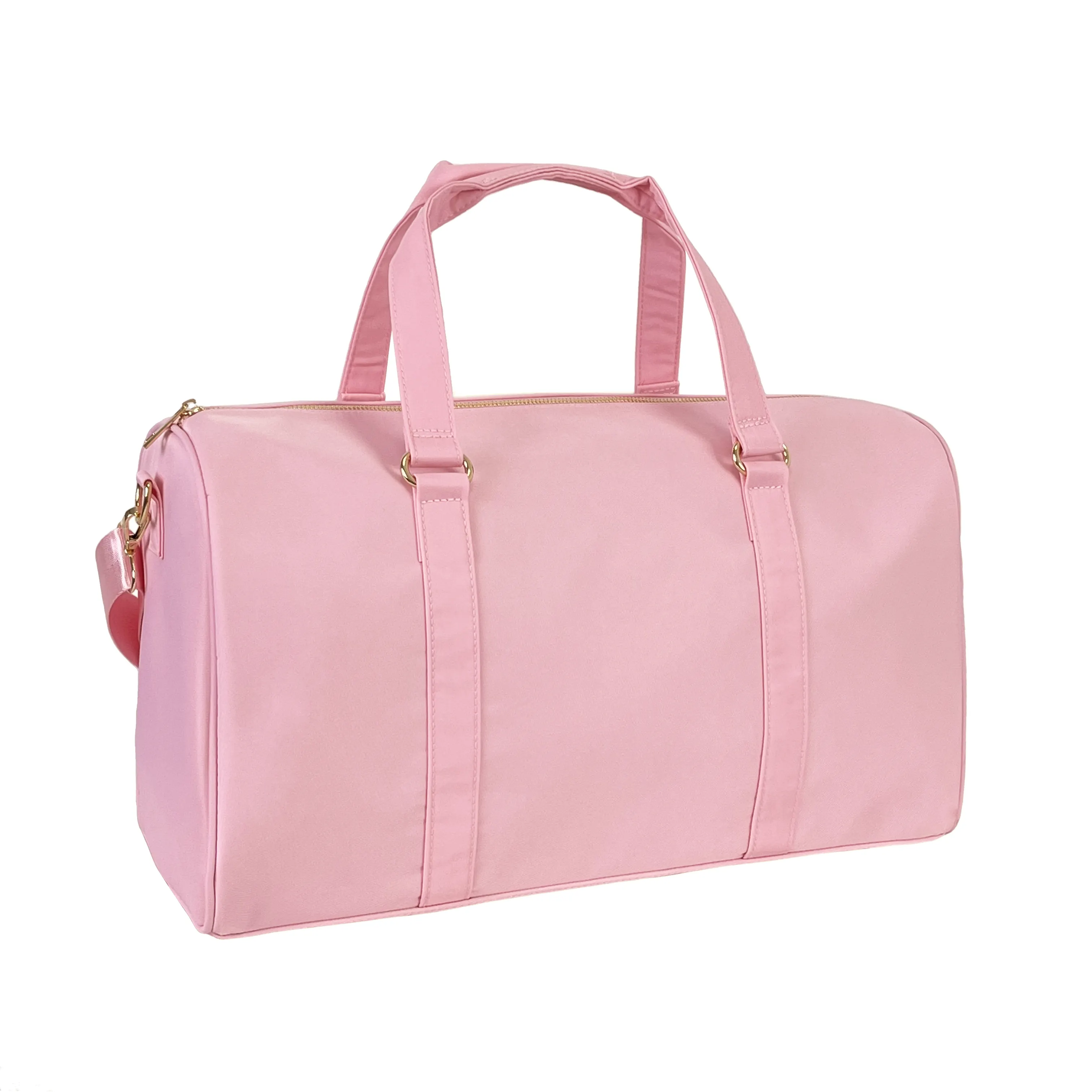 Luxury Stoney Clover Stock Classic Waterproof Weekend Gym Sports Duffel Bag Nylon Travel luggage Bag Pink Duffle Bag for women