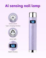 Lampe de séchage pour ongles SNRQI, directement de l'usine chinoise, réglable avec 2 minuteurs, intensité personnalisable, lampe UV LED pour gel, solution OEM tout-en-un
