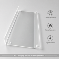 Fabrication sur mesure de feuilles de polycarbonate, découpe CNC, pliage, thermoformage, perçage, gravure, certifié UL94, résistant à la chaleur