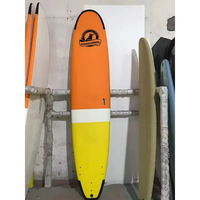 Planches de surf souples de 9 pieds, emballées sous vide, longboard pour débutants, enfants, école de surf