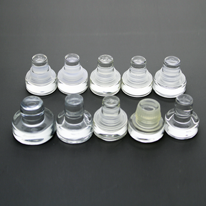 18,5mm 21,5mm 22,5mm Corchos de vidrio de lujo para whisky Vodka Gin Rum Botella de vidrio con tapón - Product Image 2