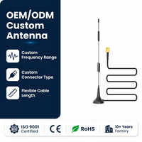 Antena Inalámbrica Omnidireccional Vertical de 12dBi, Banda Ancha 4G LoRa, Módulo de Sensor Personalizable de Alta Ganancia, Transmisión de Datos Estable