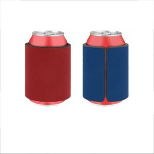 Logo Custom Full Color Slap Wrap Blank Neoprene Pat Pat Circle Spring <b>Cup</b> Sleeve Creative Insulation Can Cooler Sleeve - Product Image 1