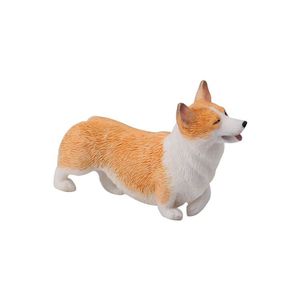 Ornement de voiture miniature en forme de chien Corgi, modèle de chiot réaliste, décoration de voiture créative, accessoire de voiture haut de gamme pour femmes. - Product Image 3