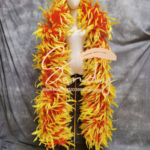 En gros Énorme 3M 3.5M 4M À Pointe Couleur Coq Coque Plume Boa Pour La Scène Spectacle Carnaval Festival Décorations - Product Image 2