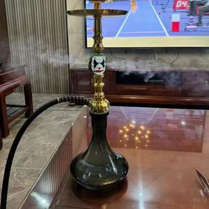 Cachimba Makloud de Alta Calidad, Hecha a Mano, con Estuche de Madera y Acero Inoxidable, de Lujo, Premium, para Bares, Restaurantes, Cafeterías, Clubs, Fiestas - Product Image 1