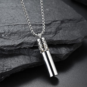 2023 vente chaude Tagor bijoux acier parfum bouteille pendentif huile essentielle parfum stockage fendu stockage parfum Diffusion cou - Product Image 3