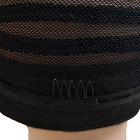 Bonnet tressé pour perruque, filet à cheveux ajustable pour tresses, outil d'extension capillaire, fournitures de fabrication de perruques