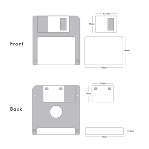 แฟลชไดรฟ์ <span class=keywords><strong>USB</strong></span> 2.0สไตล์ย้อนยุคใหม่8GB 16GB 32GB 64GB 128GB โลโก้ที่กำหนดเอง - Product Image 4