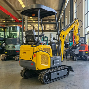 Mini-excavatrice hydraulique sur chenilles de 2 tonnes, petite pelle certifiée CE EPA pour la construction municipale et l'aménagement paysager - Offre Spéciale - Product Image 6