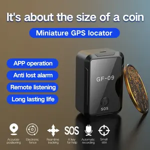 Hot Mini GF09 GPS Tracker Strong Magnetic Vehicle Elderly Children Tracking Car Anti-theft WIFI LBS GPS Tracking Locator