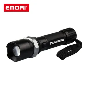 Portable Emergency Zoomable Rechargeable Mini Torch Light Led Flashlight
