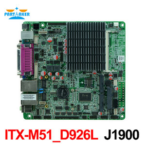 ITX-M51 D926l J1900 Cpu Quad Core de 2,00 Ghz sin ventilador doble Gigabit Ethernet placa base Mini Pc placa base - Product Image 3