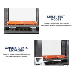 Nhà máy trực tiếp OEM carton nén Tester ISO công nghiệp hộp giấy cường độ nén Máy kiểm tra - Product Image 5