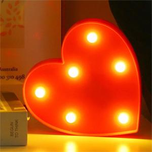 Alphabet Light Anglais Romantique <span class=keywords><strong>Surprise</strong></span> Confession Mariage Décoration Lumineuse Happy Birthday Led Light Sign Digital Light - Product Image 6