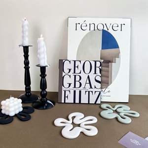 नया आगमन बीपा मुक्त सिलिकॉन टेबल ट्राइवेट मैट फूल वर्ग हॉट पॉट कप धारक रसोई के लिए रसोई गर्मी प्रतिरोधी रसोई मैट और पैड - Product Image 3