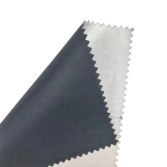 RPET 210d polyester oxford tissu imperméable enduit d'argent pour tente pare-soleil sac parapluie article de plein air