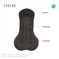 Nouveaux shorts de cyclisme pour hommes avec rembourrage, accessoires en tissu jacquard 3D Chamois, ultra haute densité, trous respirants, écologiques, séchage rapide