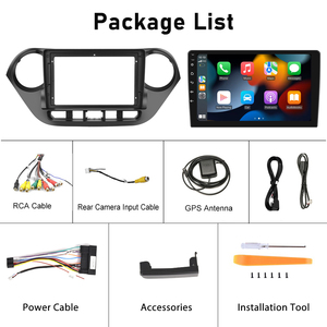 Podofo doble Din 9 pulgadas Android Car Radio Carplay Android Auto para Hyundai <span class=keywords><strong>I10</strong></span> 2014-2017 RDS HIFI venta al por mayor EU/US/RU Stock - Product Image 6
