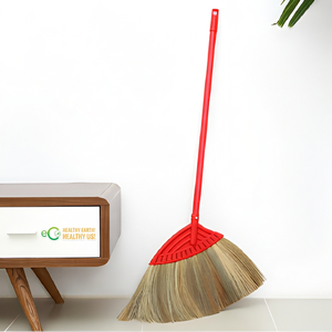 OFERTA ESPECIAL Escoba de Césped Natural Ecológica para Uso Doméstico y Exterior con Mango de Plástico Eco2go Vietnam - Product Image 1