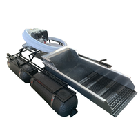 Mini machine à laver l'or, bateau de dragage aurifère à vendre