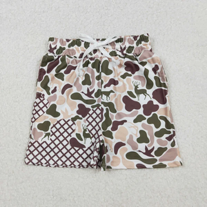 Listos para Enviar, Bajo MOQ, Pantalones Cortos de Camuflaje con Bolsillos para Bebés y Niños Pequeños, Pantalones Cortos de Verano para Niños - Product Image 2