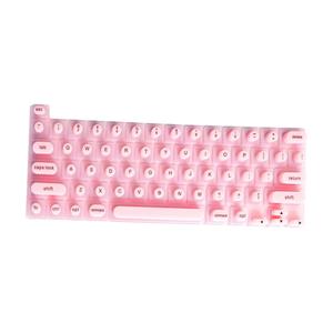 Pelle di copertura della tastiera per Laptop antistatica rosa sollevata per pellicola protettiva per Notebook - Product Image 2