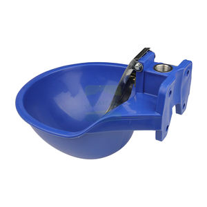 Abreuvoir pour bétail bleu de grande capacité, en plastique durable, pour ferme laitière, élevage, utilisation en extérieur - Product Image 4